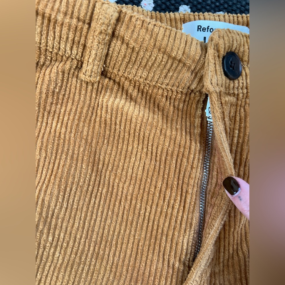 Reformation Corduroy Wide Leg Pants - Picture 6 of 12